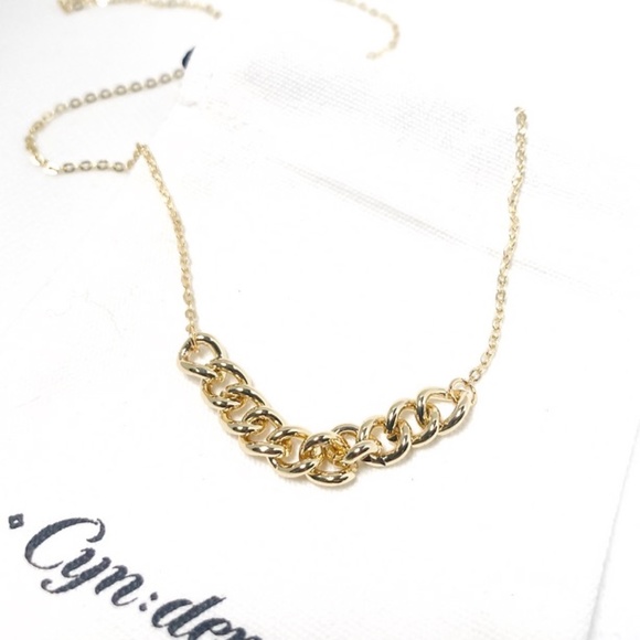 *New* Interlink Chain Necklace - Picture 1 of 3